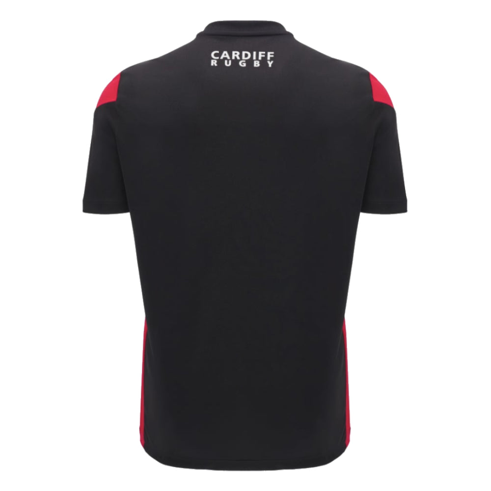 2024-2025 Cardiff Blues Rugby Training Tee (Black)_3