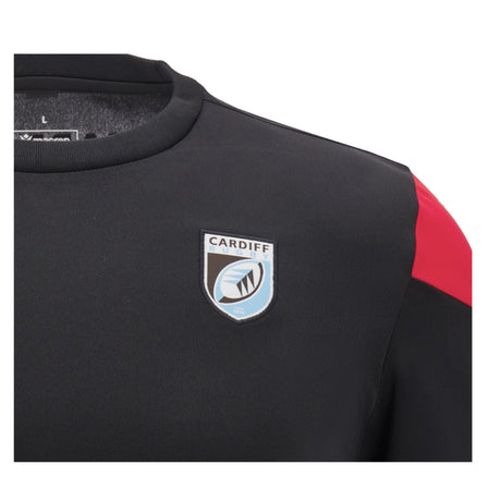 2024-2025 Cardiff Blues Rugby Training Tee (Black)_3