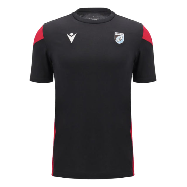 2024-2025 Cardiff Blues Rugby Training Tee (Black)_3