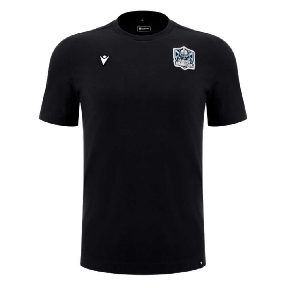 2024-2025 Glasgow Warriors Ath Idra Cotton Shirt (Black)_2