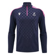 2024-2025 Cardiff Blues Rugby Heavy 1/4 Zip Top (Navy)_2