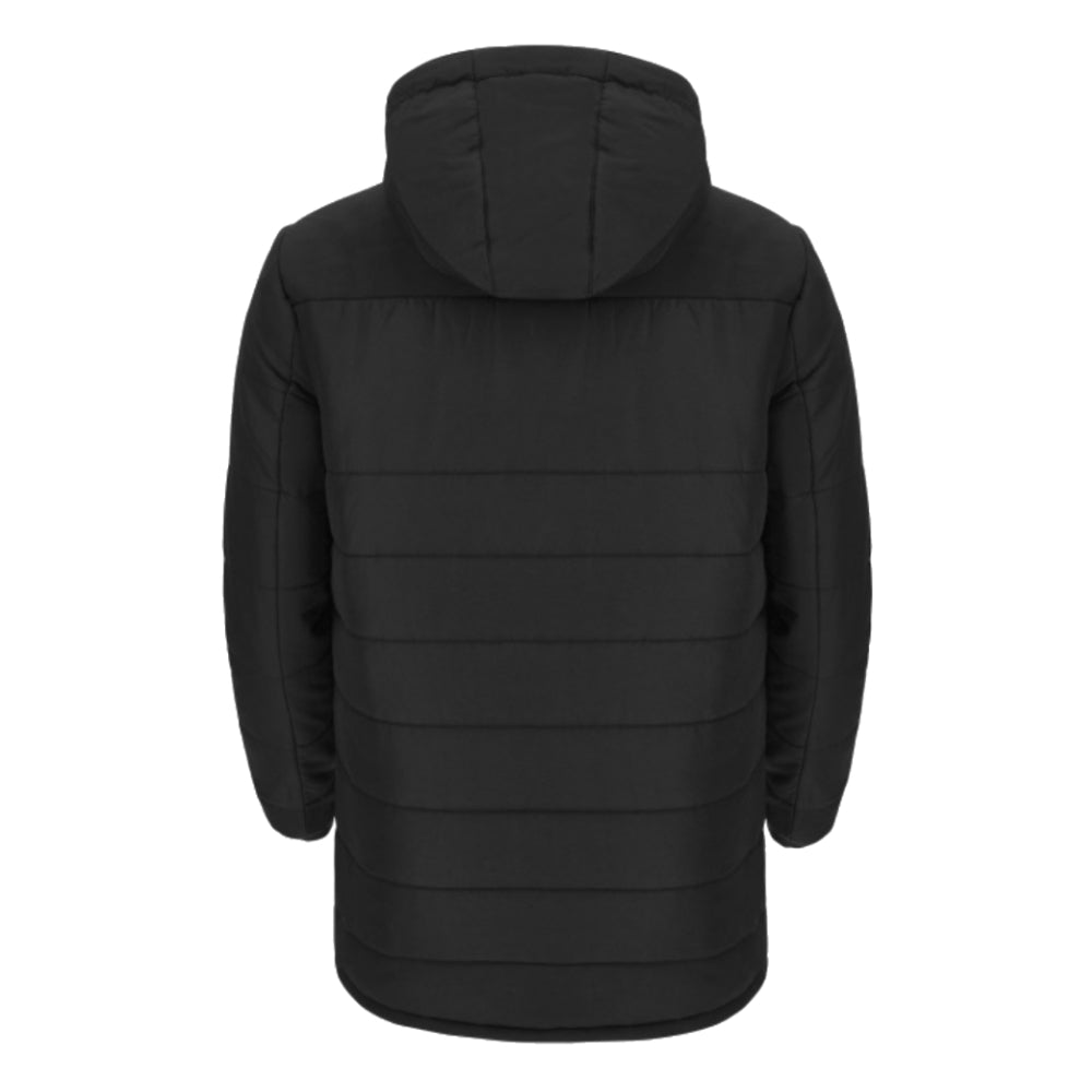 2024-2025 Glasgow Warriors Travel Long Padded Jacket (Black)_2