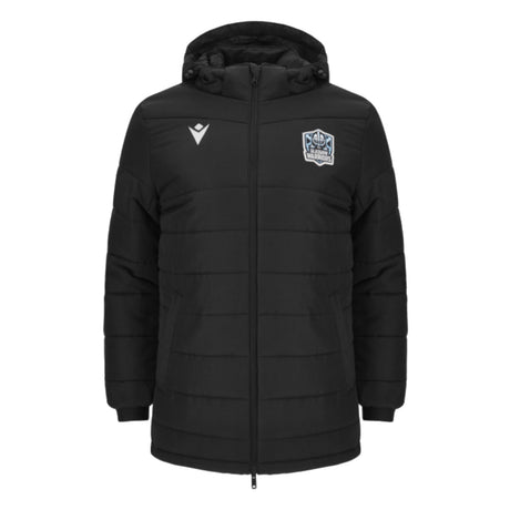2024-2025 Glasgow Warriors Travel Long Padded Jacket (Black)_2