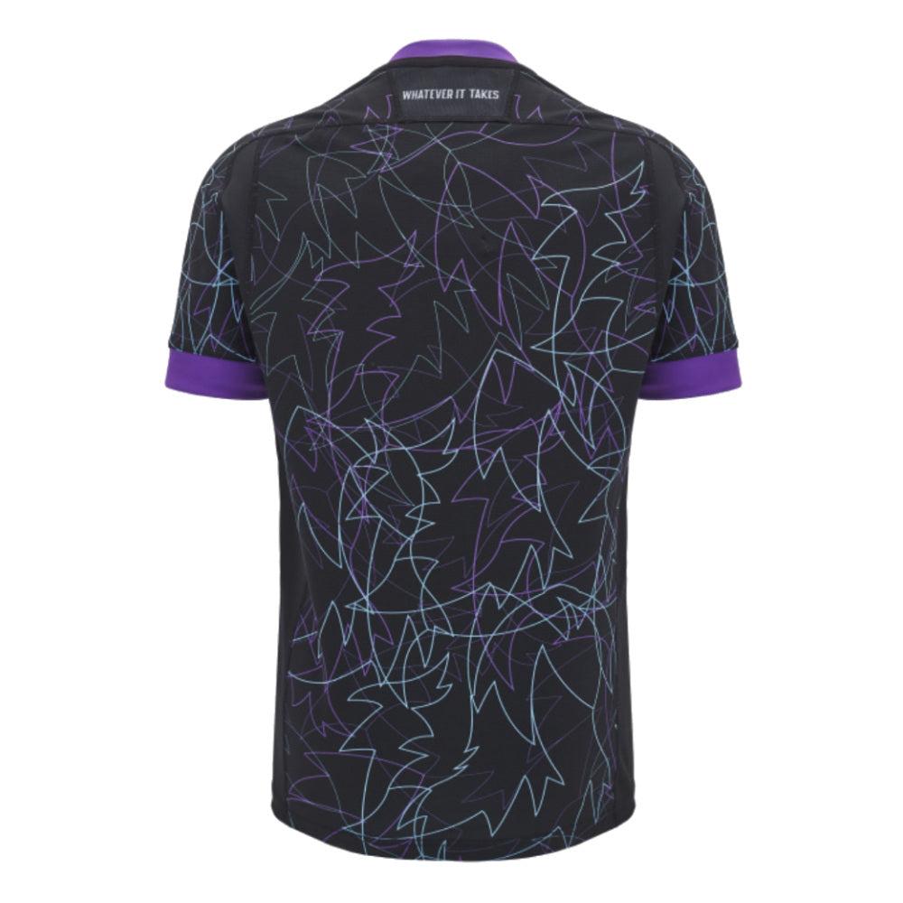 2024-2025 Glasgow Warriors Rugby Training Jersey (Your Name)_2