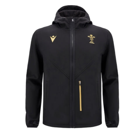 2024-2025 Wales WRU Rugby Softshell Jacket (Black)_2
