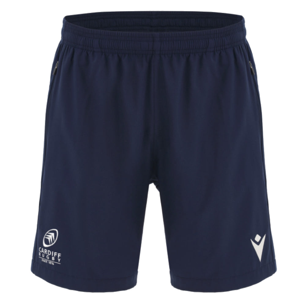 2024-2025 Cardiff Blues Rugby Micro Bermuda Shorts (Navy)_1