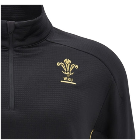 2024-2025 Wales Rugby WRU Travel 3D Fleece (Black)_2