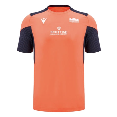 2024-2025 Edinburgh Rugby Poly Training Shirt (Orange)_2