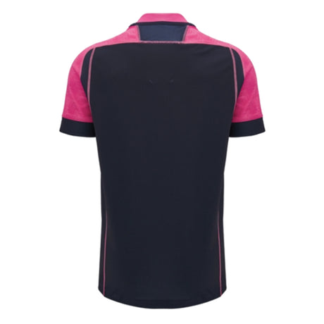 2024-2025 Cardiff Blues Rugby Training Jersey (Pink-Navy) (Your Name)_2
