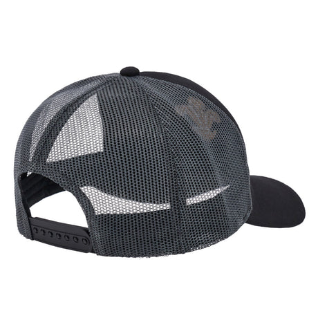 2024-2025 Wales Rugby Trucker Baseball Cap (Black)_2