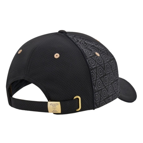2024-2025 Wales Rugby Baseball Cap Curve Visor (Black)_2
