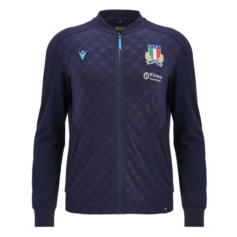 2024-2025 Italy Rugby Anthem Jacket (Navy)_1