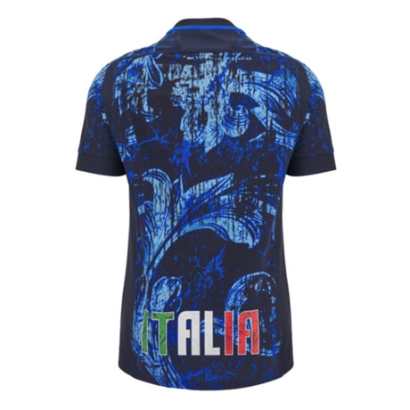 2024-2025 Italy Rugby Training Jersey (Navy) (Your Name)_2