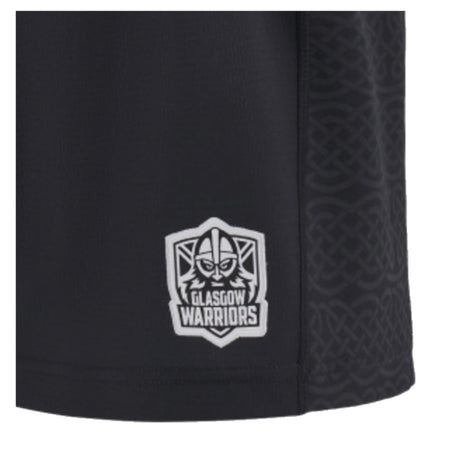 2024-2025 Glasgow Warriors Rugby Home Shorts (Black) - Kids_1