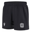2024-2025 Glasgow Warriors Rugby Home Shorts (Black) - Kids_1