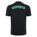 2024-2025 Ospreys Rugby Cotton T-Shirt (Black)_2