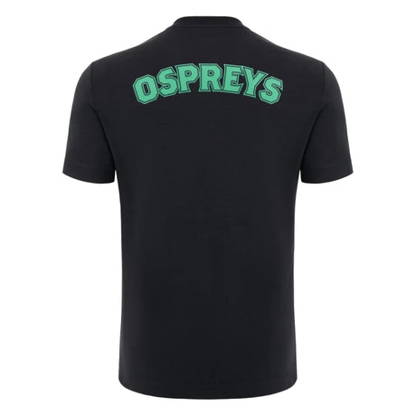 2024-2025 Ospreys Rugby Cotton T-Shirt (Black)_2