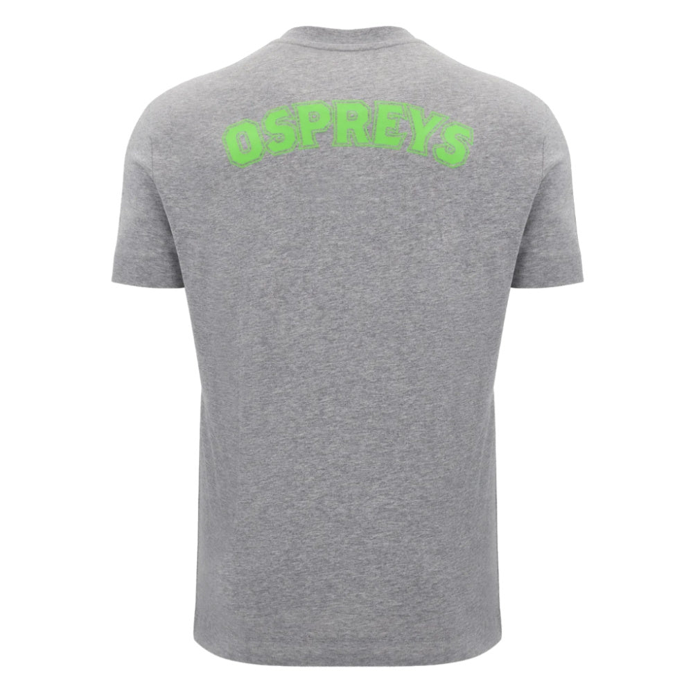 2024-2025 Ospreys Rugby Cotton T-Shirt (Grey)_2