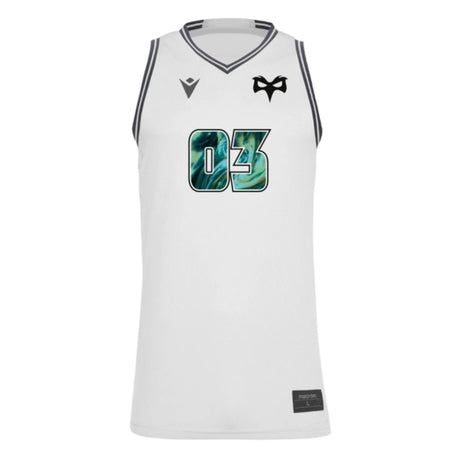 2024-2025 Ospreys Rugby Basketball Vest (White)_1