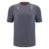 2024-2025 Wales Rugby Travel Cotton T-Shirt (Anthracite)_2