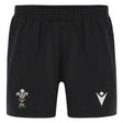 2024-2025 Wales Rugby Training Shorts (Black) - Kids_1