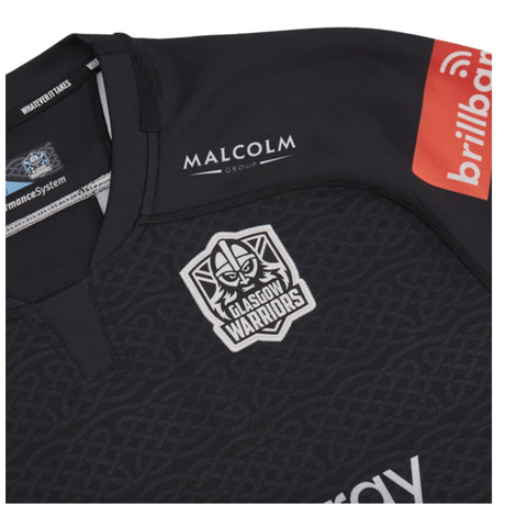 2024-2025 Glasgow Warriors Rugby Home Pro Body Fit Shirt_2