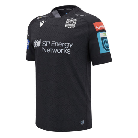 2024-2025 Glasgow Warriors Rugby Home Pro Body Fit Shirt_2