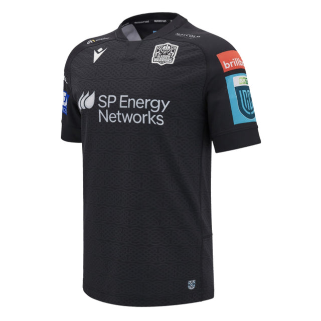 2024-2025 Glasgow Warriors Rugby Home Pro Body Fit Shirt_2