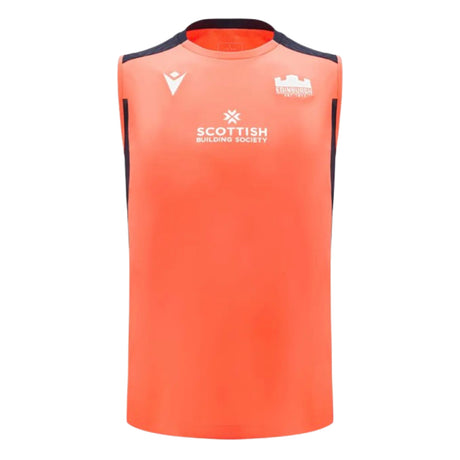 2024-2025 Edinburgh Rugby Sleeveless Jersey (Orange)_2