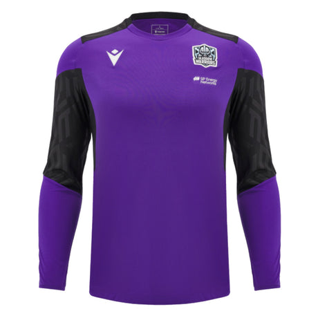 2024-2025 Glasgow Warriors Rugby LS Training Shirt (Purple)_2