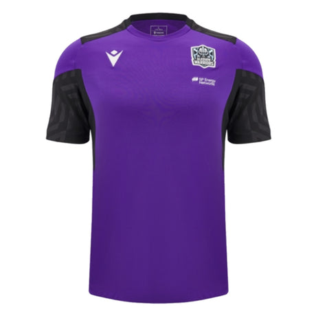 2024-2025 Glasgow Warriors Rugby Training Shirt (Purple) - Kids_2