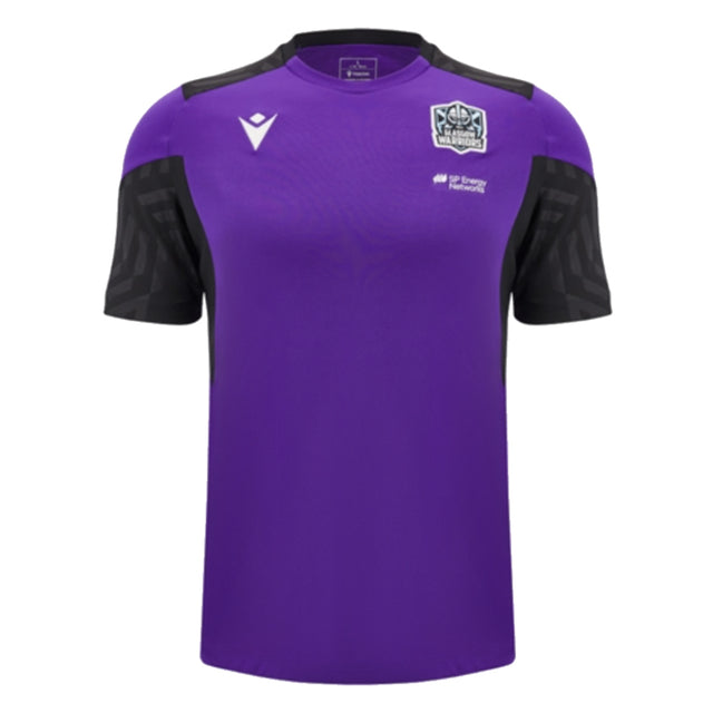 2024-2025 Glasgow Warriors Rugby Training Shirt (Purple) - Kids_2