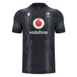 2024-2025 Wales WRU Rugby Training Jersey (Black) - Kids_2