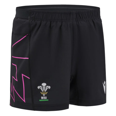 2024-2025 Wales WRU Away Rugby Pathway Shorts (Black)_1