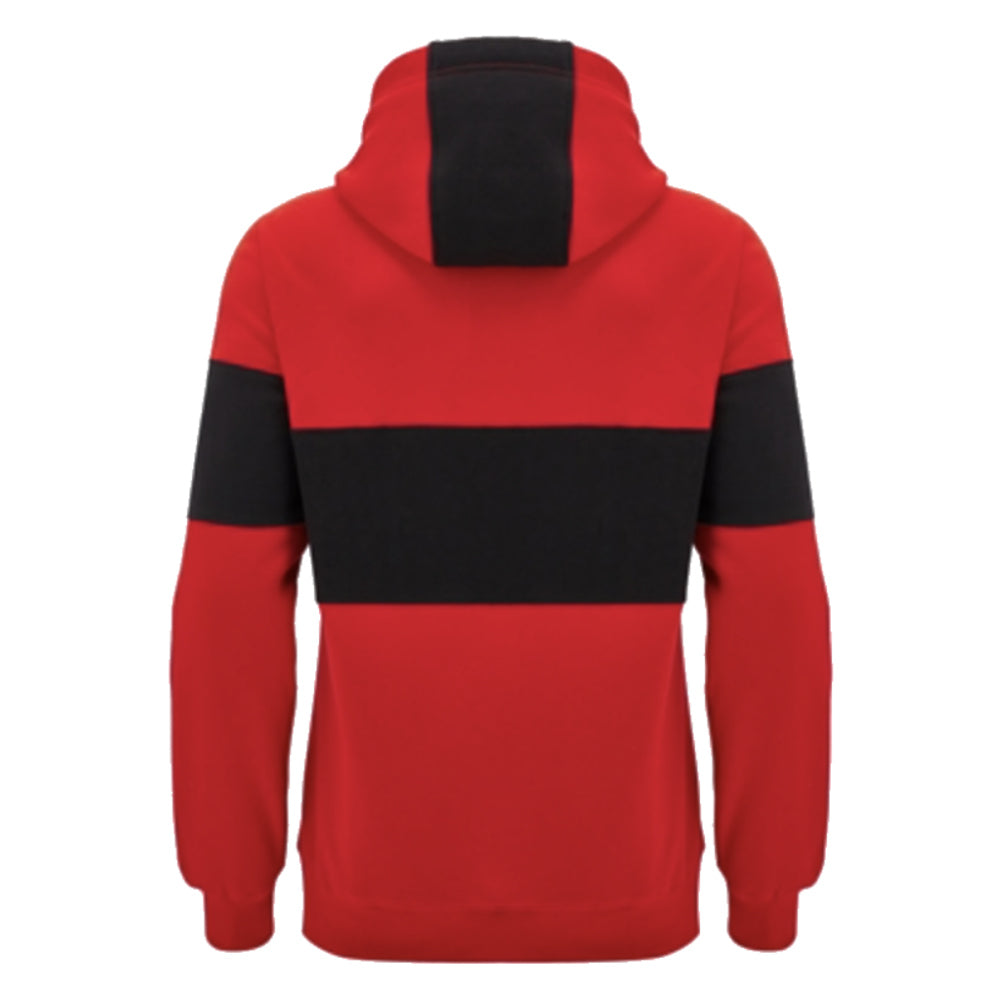 2024-2025 Wales WRU Rugby Leisure Hoody Sweatshirt (Red) - Kids_3