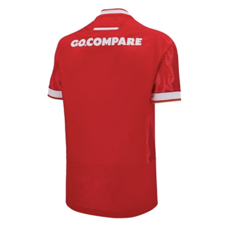 2024-2025 Wales Home Poly Rugby Shirt (Kids) (Halfpenny 15)_2