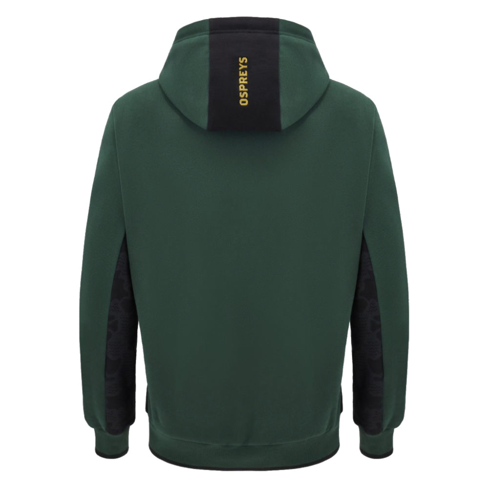 2024-2025 Ospreys Rugby Travel Cotton Hoody (Green)_2