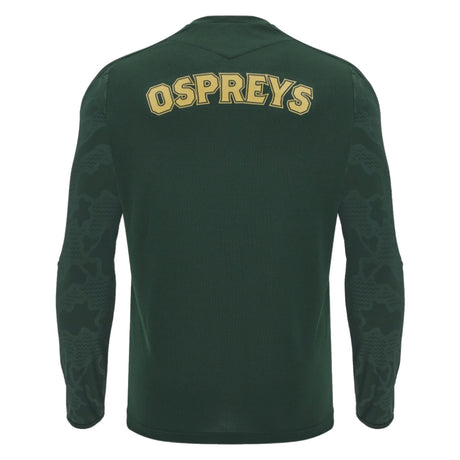 2024-2025 Ospreys Rugby LS Poly Training Shirt (Green)_3