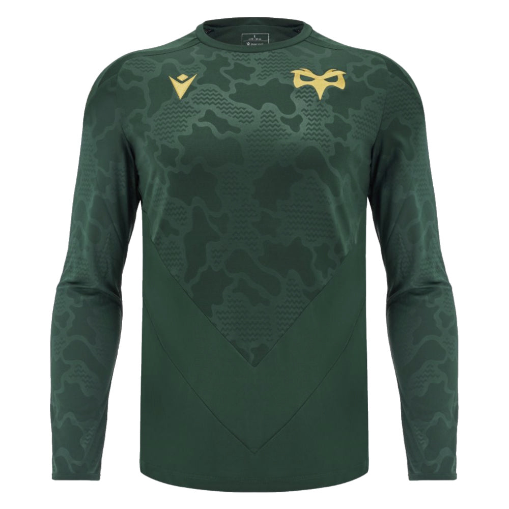 2024-2025 Ospreys Rugby LS Poly Training Shirt (Green)_3