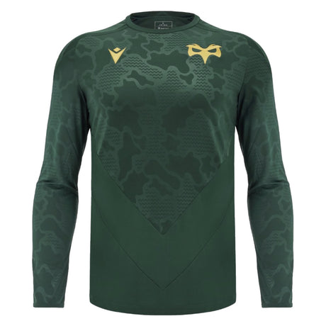 2024-2025 Ospreys Rugby LS Poly Training Shirt (Green)_3