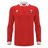 2024-2025 Wales WRU Home LS Cotton Rugby Shirt_2