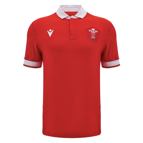 2024-2025 Wales WRU Home Cotton Rugby Shirt (Kids)_1