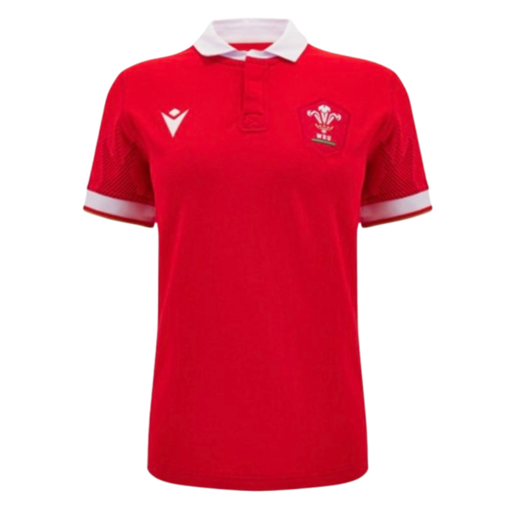 2024-2025 Wales Home Cotton Rugby Shirt (Womens)_2