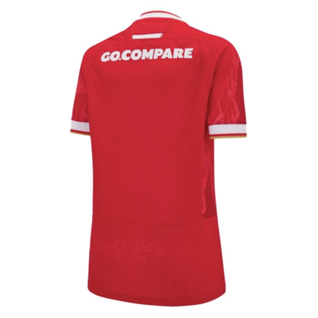 2024-2025 Wales WRU Home Replica Rugby Shirt (Womens) (Your Name)_2