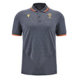 2024-2025 Wales WRU Rugby Travel Polo Shirt (Anthracite) - Kids_2