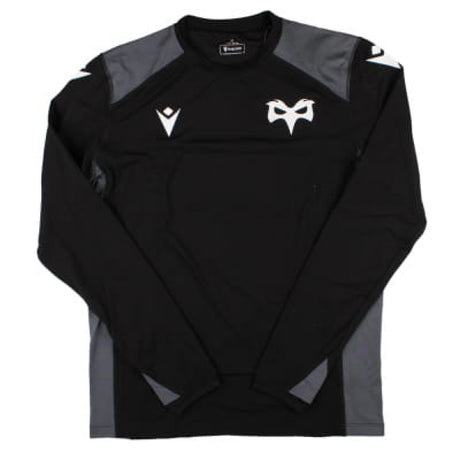 2024-2025 Ospreys Rugby Training Sweatshirt (Black)_1