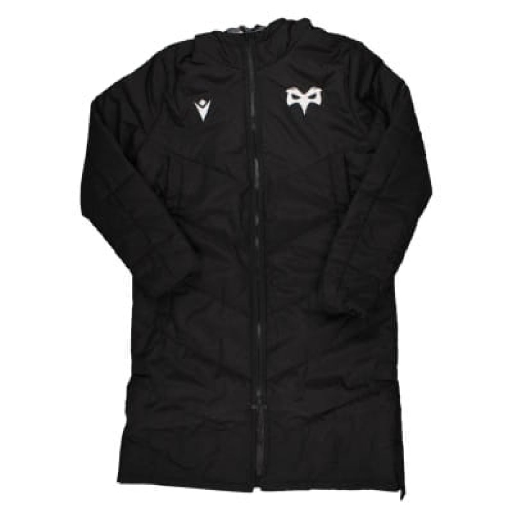 2024-2025 Ospreys Rugby Below Knee Bench Jacket (Black)_1