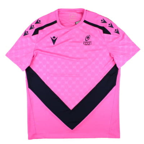 2024-2025 Cardiff Blues Rugby Player Training Shirt (Pink)_1