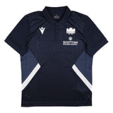 2024-2025 Edinburgh Rugby Travel Polo Shirt (Navy)_1