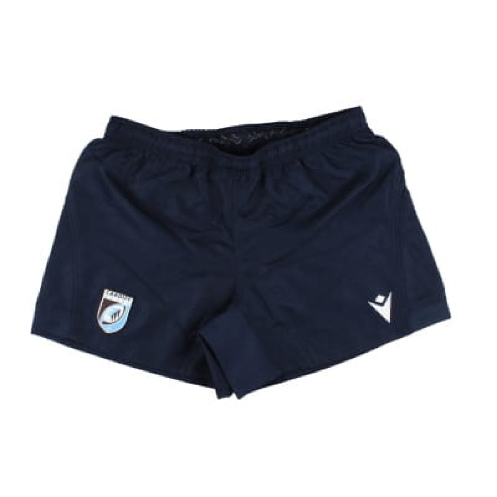 2024-2025 Cardiff Blues Rugby Training Shorts (Navy)_1